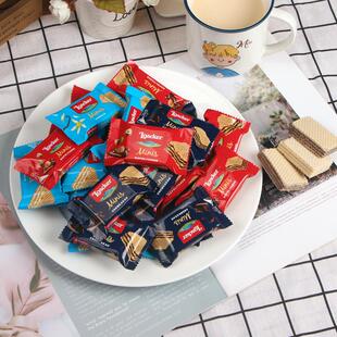 loacker莱家进口威化饼干喜糖独立包装散装婚糖伴手礼休闲小零食