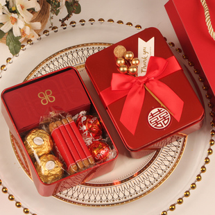 婚礼喜糖成品Patchi迪拜芭驰巧克力2片装高端结婚订婚喜糖礼盒装