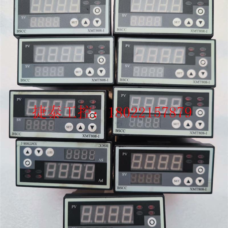 议价 BSCC智能显示控制仪XMT808-I,工程剩余,拆机10几