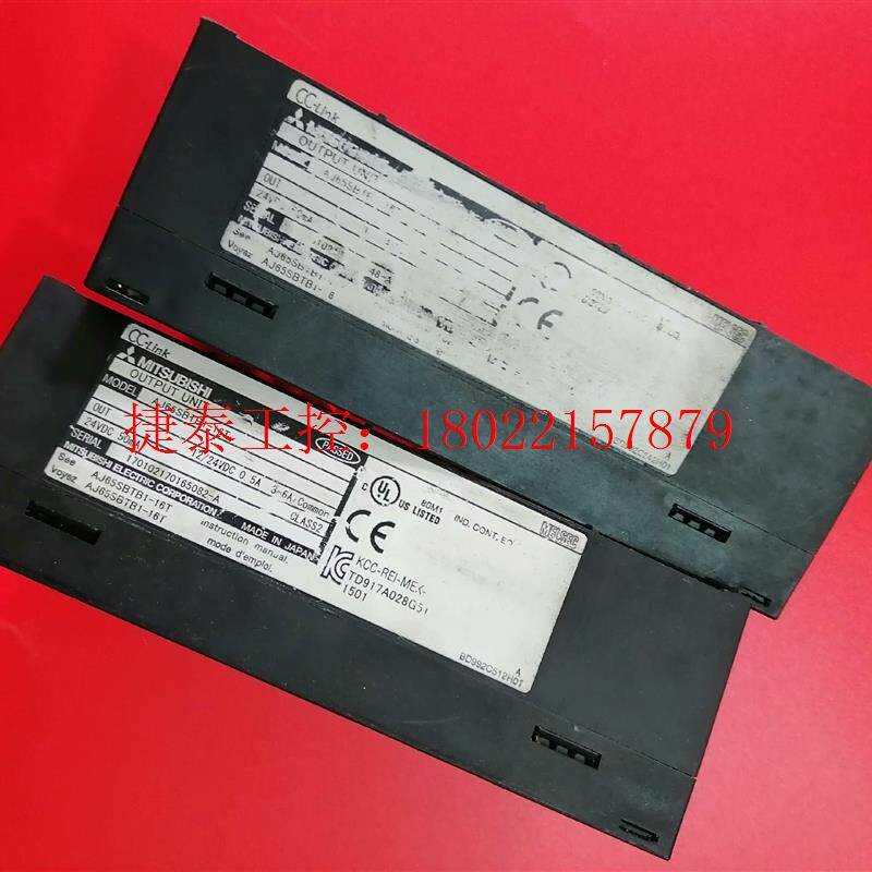 议价 三菱远程模块AJ65SBTB1-16T二手拆机,实物图片包好