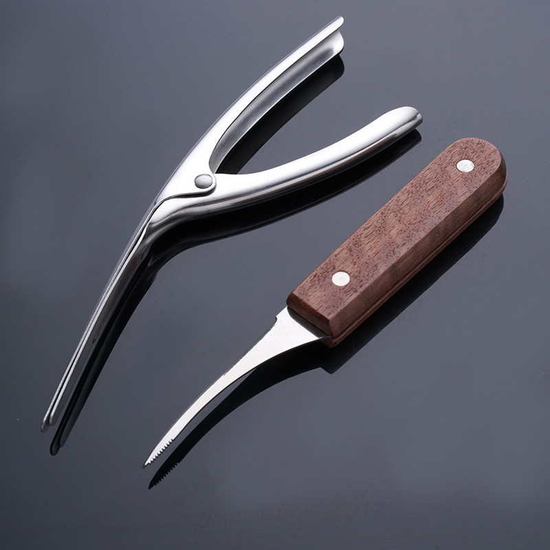 304不锈钢剥虾器 家用剥虾钳剥虾壳工具皮皮虾小龙虾去壳器开虾器