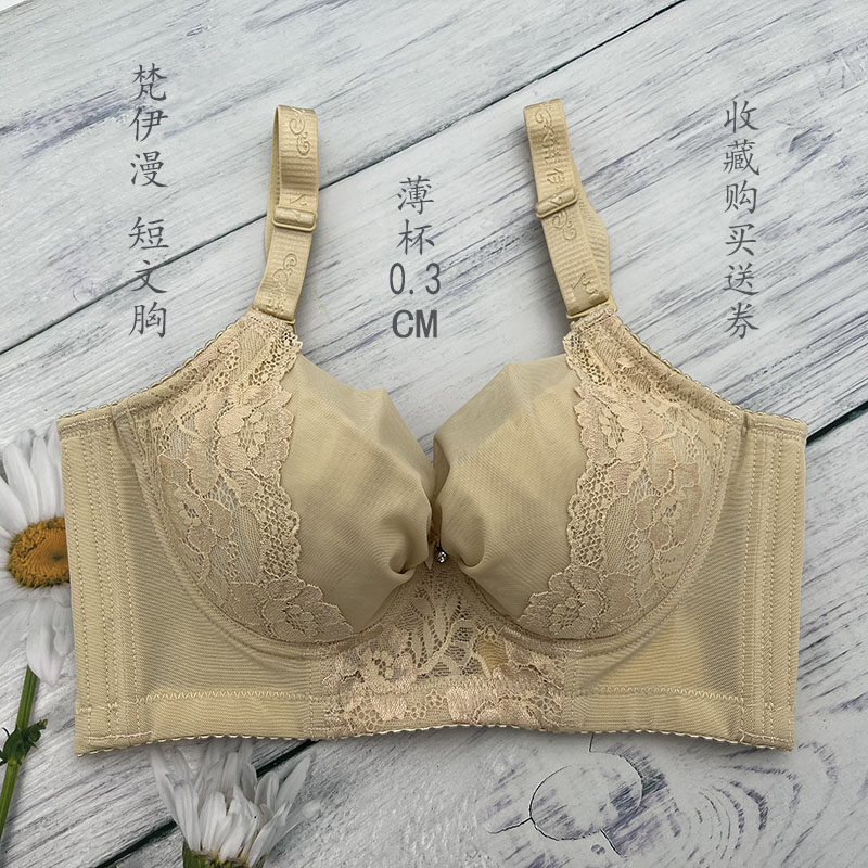 梵伊漫奢华有钢圈纯棉聚拢型高贵