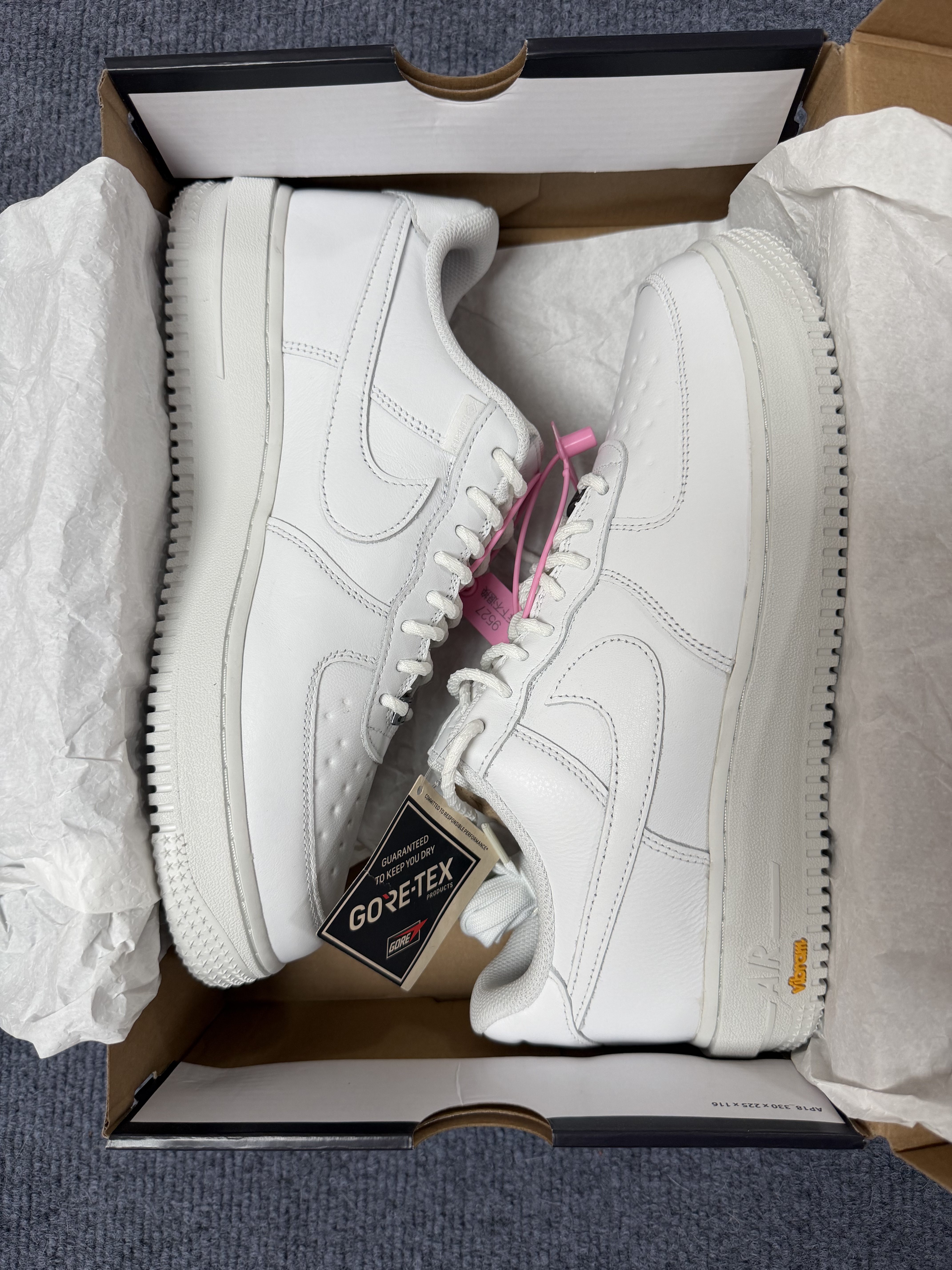 Nike Air Force 1 经典舒适透气 低帮 板鞋 男款 白色HV5953-100