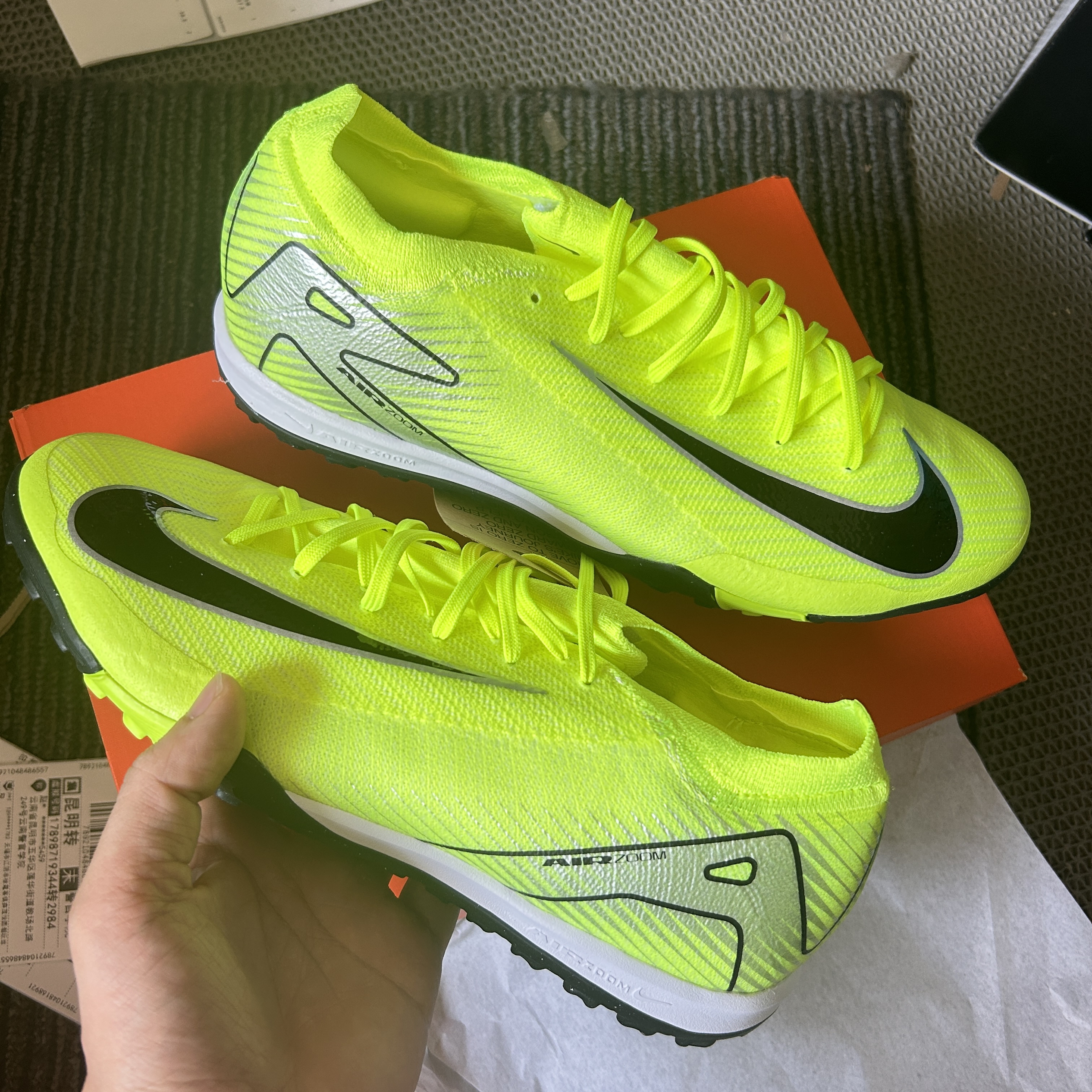 耐克Nike ZOOM VAPOR 16 PRO 防滑耐磨 足球鞋 男款fq8687-700