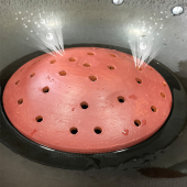 圆形红土多孔泥塑蒸格蒸片蒸饭器皿蒸屉蒸盘蒸架子篦子蒸饺子盘