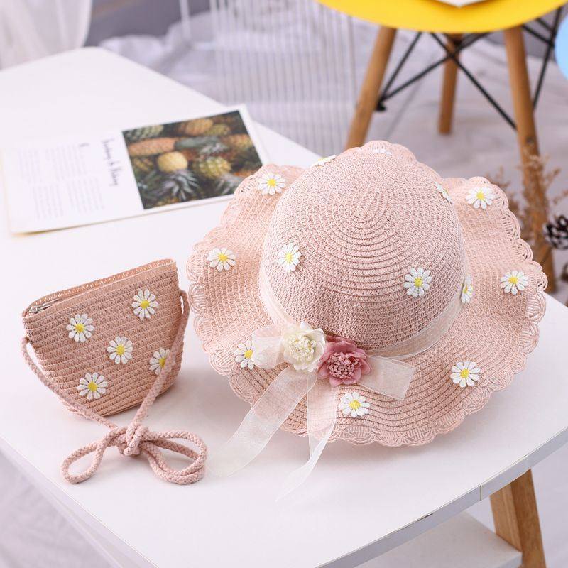儿童遮阳帽女童太阳帽子夏季草帽渔夫帽公主沙滩夏天防晒宝宝包包,服饰配件/皮带/帽子/围巾,防晒帽,淘宝优惠券,粉丝福利购,淘宝优惠卷