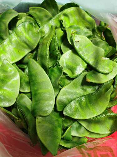 新鲜刀豆 宽豆角 扁豆角  500g  京津冀满68包邮顺丰