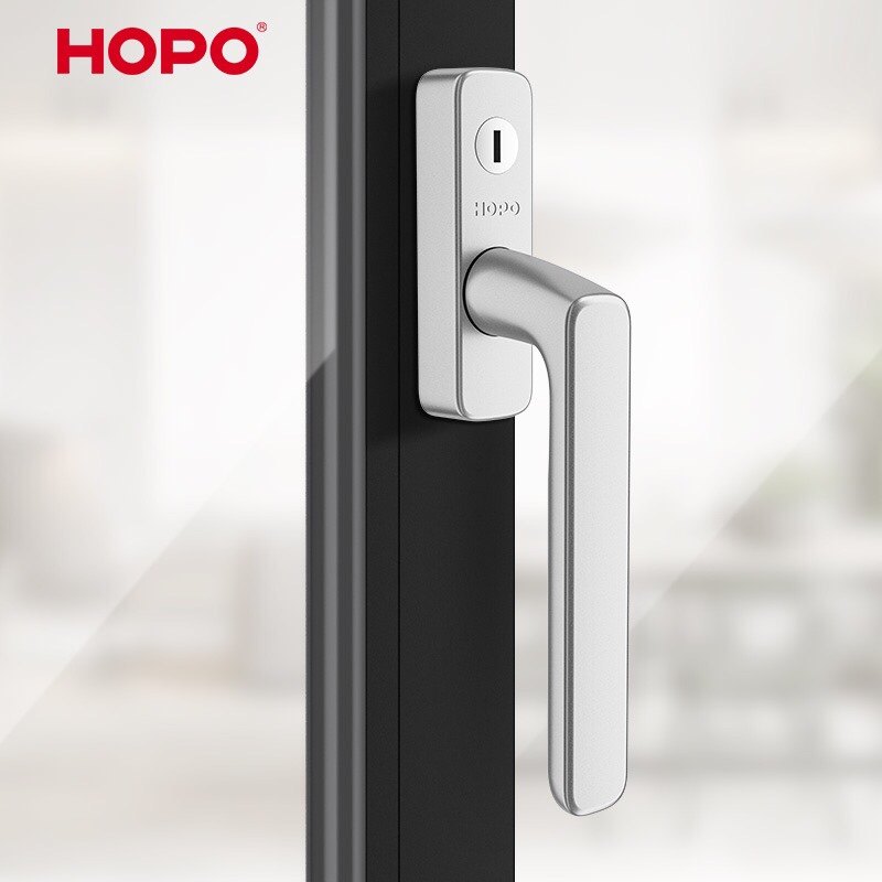 hopo好博断桥铝带钥匙执手儿童防护拉手ph705方轴拨叉通用款