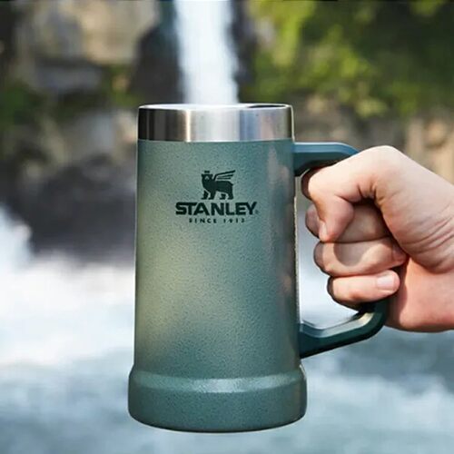 韩国直邮Stanley斯坦利大容量啤酒杯高颜值保冷不锈钢冰霸咖啡杯