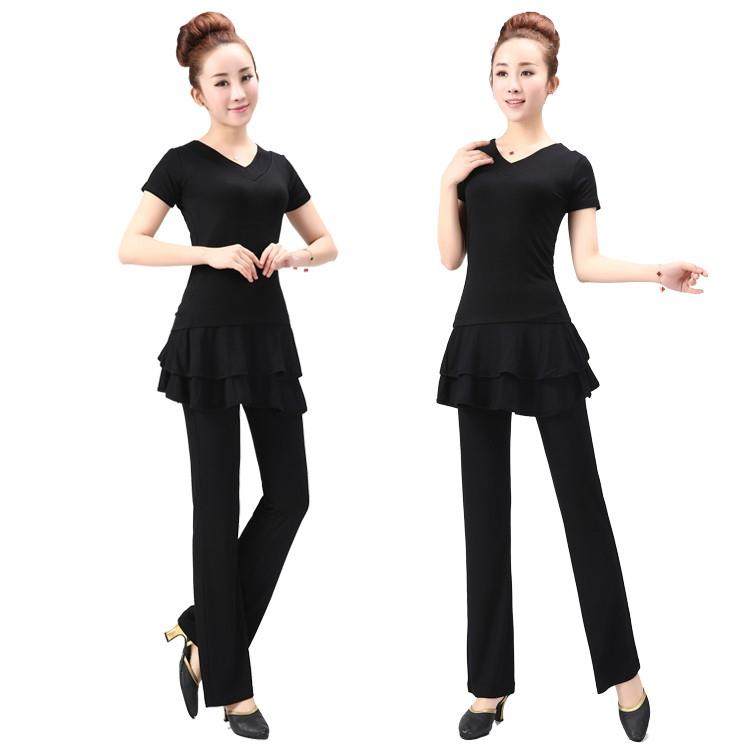 广场舞服装新款套装短裙子中老年春夏季短袖大码舞蹈服女跳舞衣服|ruв категории Женская одежда, костюм/национальная одежда/театр костюм, национальная одежда/этап погрузки - от Buy2taobao.com для оказания профессиональной услуги покупки агента Taobao