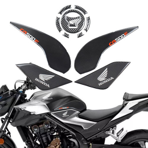 适用本田CB500F CBR500R 19-21年份 改装油箱贴侧边隔热防滑保护