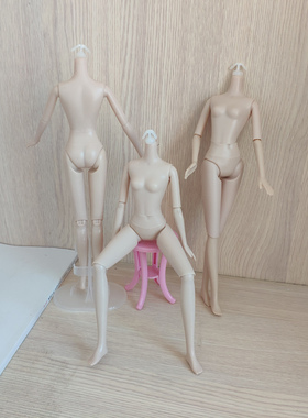 可儿娃娃原装10关节体身体blythe小布azone licca OB BJD改装通用