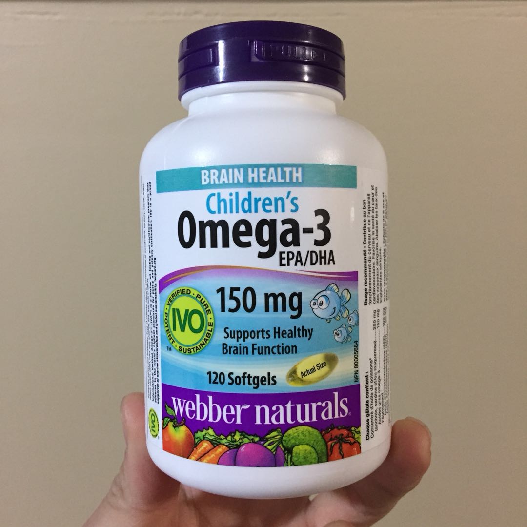 ಩ÌìÈ» ¶ùͯÓãÓÍDHA²¹ÄÔÇàÉÙÄêOmega-3 ÓãÓͽºÄÒ120Á£ ¼ÓÄôó