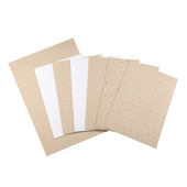 手写A4仿古洒金纸 卡片宣纸书法熟宣卡纸书签古风A3毛笔书法艺术