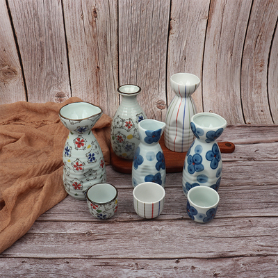 日韩料理寿司餐厅和风陶瓷清酒壶