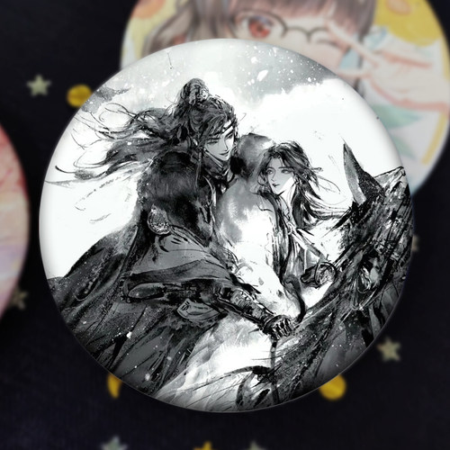 将进酒沈兰舟萧策安周边谷子徽章