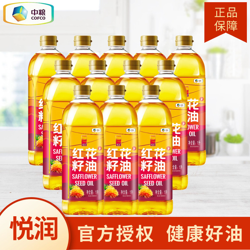 中粮悦润新疆红花籽油物理压榨图片