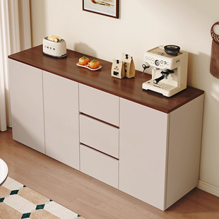 餐边柜斗柜一体储物柜全实木生态板客厅现代简约橱柜家用置物柜子