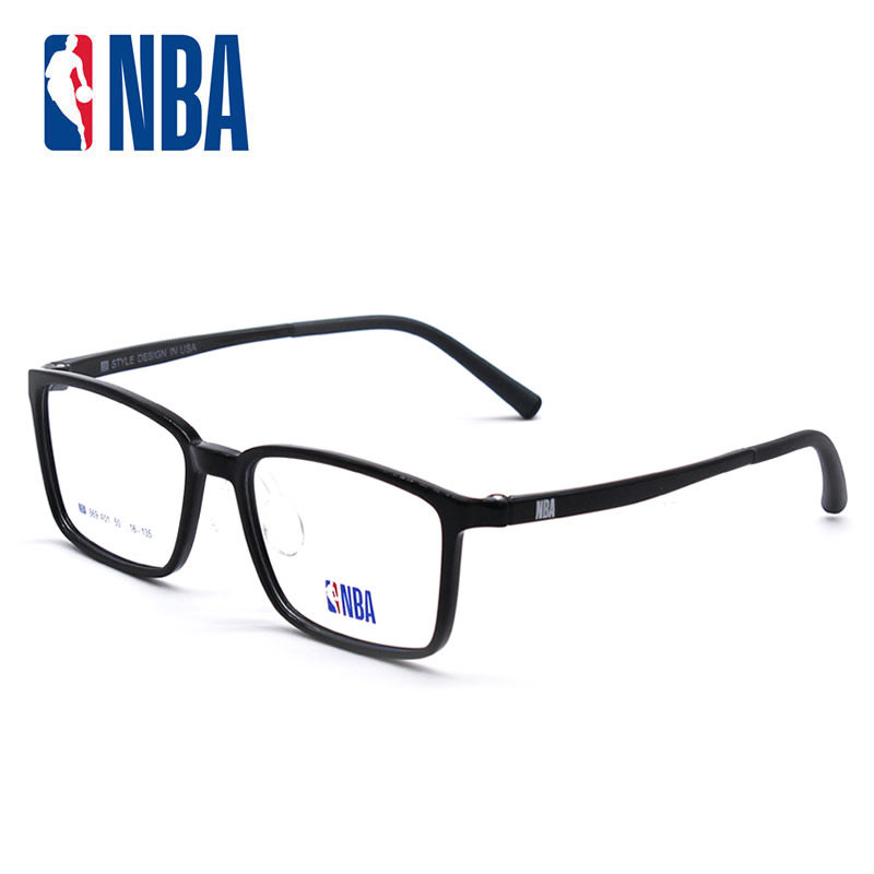 NBA869儿童学生大黑框眼镜架超轻可配防蓝光近视镜框运动舒适方形