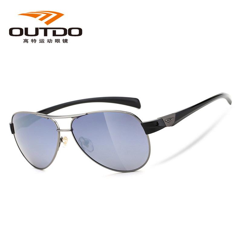 高特ML268 时尚男女户外偏光镜潮炫彩蛤蟆镜复古反光墨镜太阳眼镜