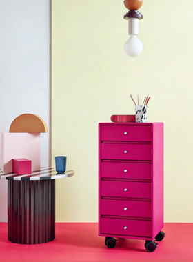 Montna 意式极简餐边柜北欧储物边柜多巴胺家具定制柜子奶油风