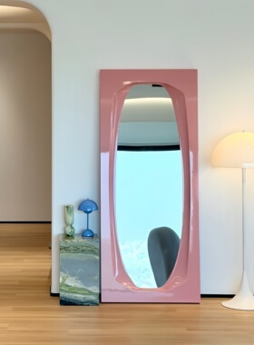 瑞典Arte 穿衣镜彩色多巴胺显瘦全身镜服装店落地试衣镜孟菲斯镜