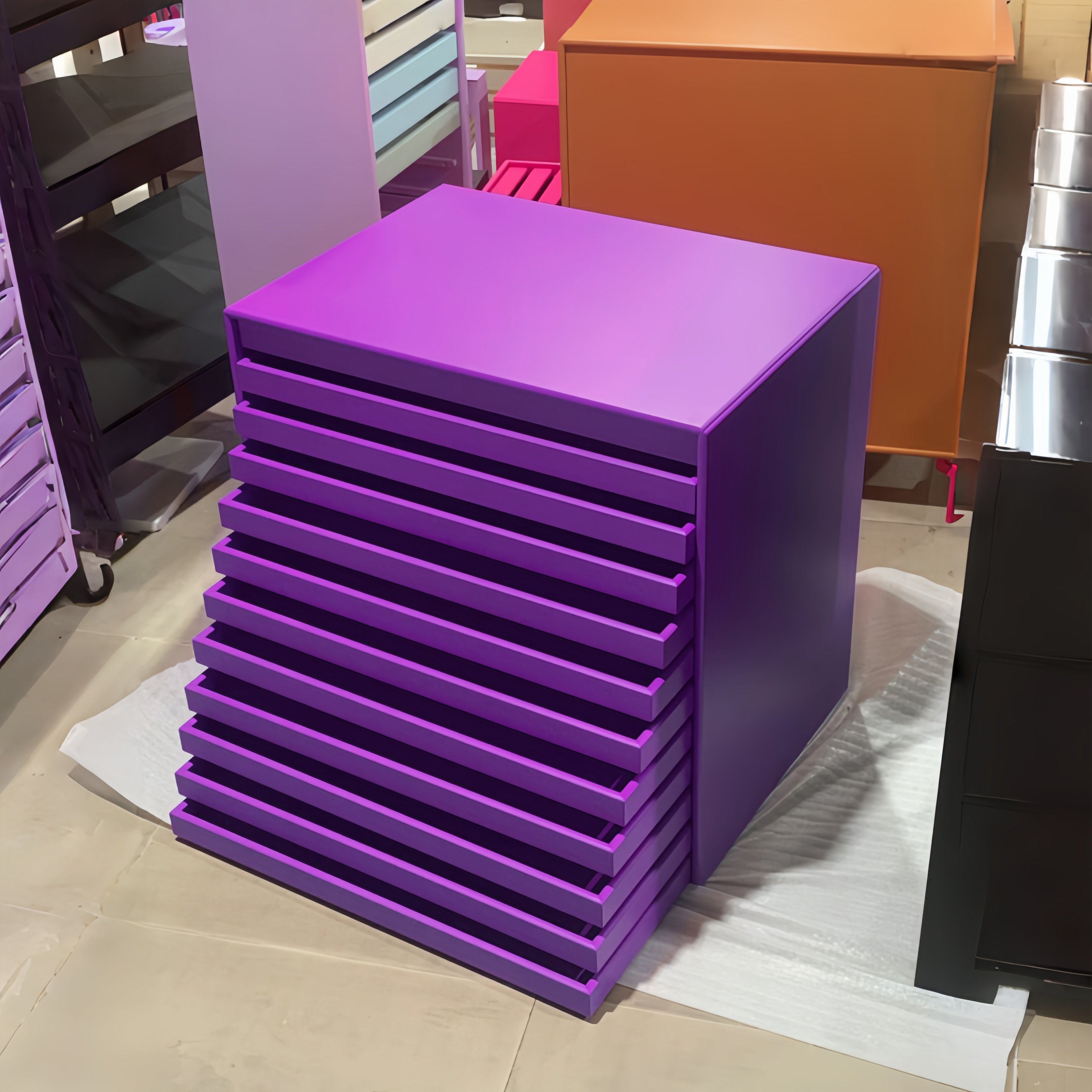 瑞典Arte 超大托盘首饰柜Montana柜彩色储物柜中古饰品收纳柜网红,住宅家具,落地首饰柜,淘宝优惠券,粉丝福利购,淘宝优惠卷