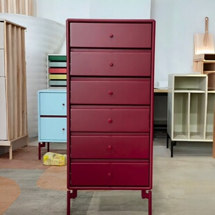 瑞典Arte 多巴胺斗柜床头柜收纳柜Montana同款可定制储物柜卧室