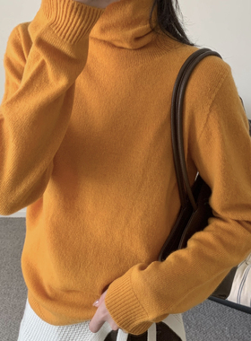 MUUTIS牧缇-17色爆款打底冬上新韩系百搭日常高领堆堆领无L-701&