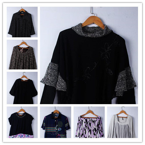 vintage vintage Retro Baroque Broken flowers Gold Chain Oil Painting Hippie pattern Shirts for men and women Long sleeve 23in the Women's clothing/Boutique , Shirt  category - from Buy2taobao.com to provide professional Taobao agent buy service