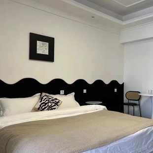 毛毡儿童床头床围防撞遮丑装饰软包墙贴0甲醛自粘毛毡墙贴感