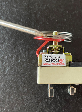 温控AC250V16A电热桶温度感应器12C红乐品牌通用30度到110度沸腾