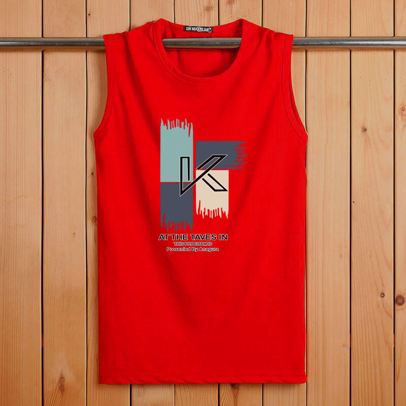 DAILY SPECIAL VEST MEN XL NEW COTTON MENS SHIRTS SLEEVELESS T-SHIRT LOOSE CASUAL SPORTS CHOP SLEEVES