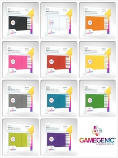德国GAMEGENIC 牌套 卡套100张 66*91mm 万智牌 PTCG