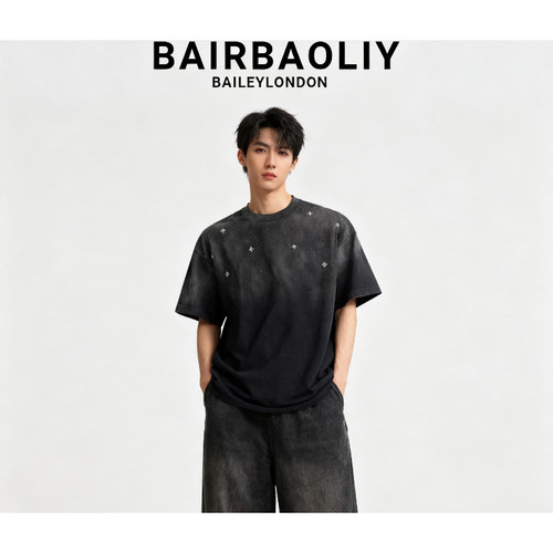 BAIRBAOLIY大牌质感十字架满天星