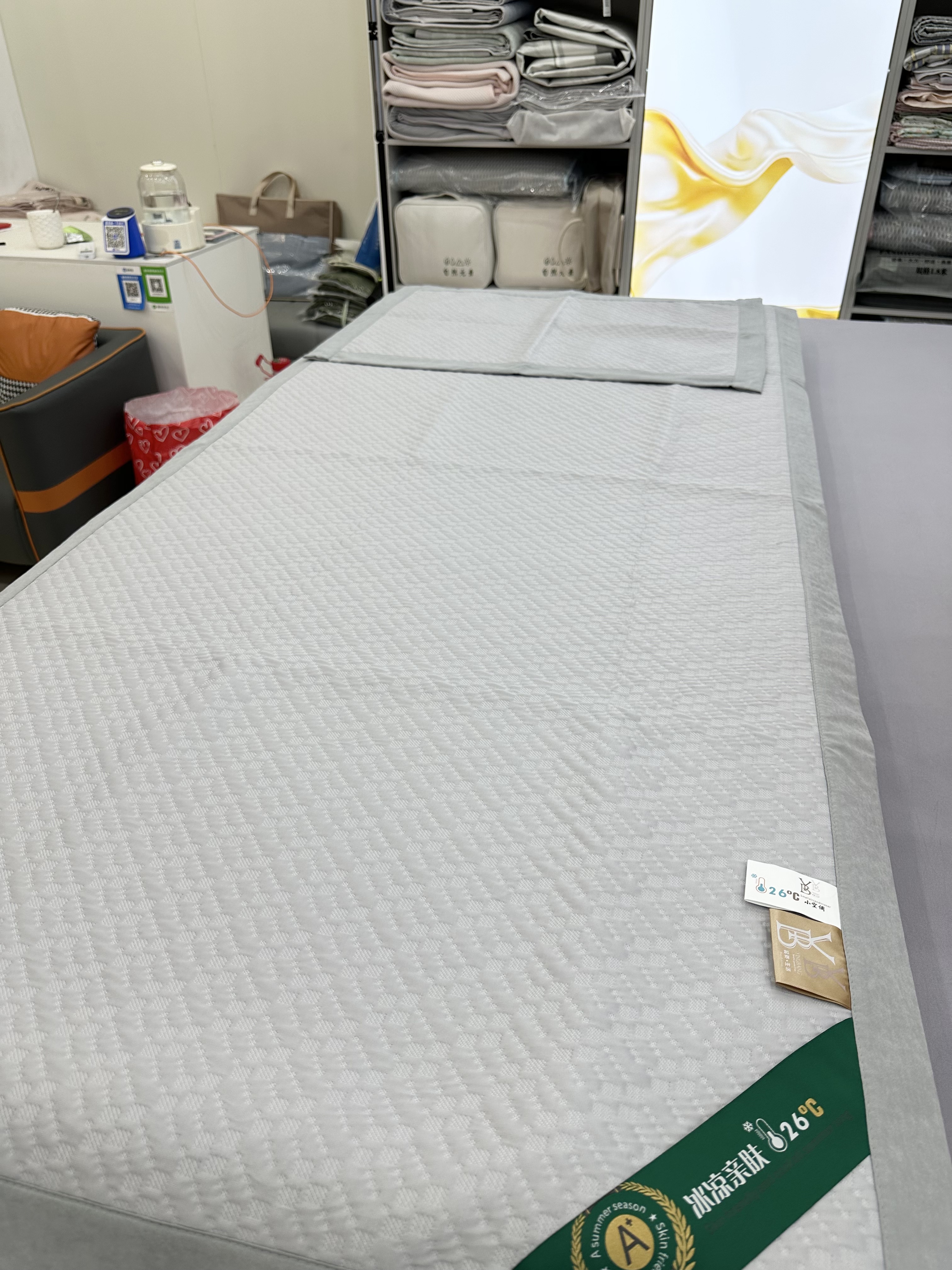 可机洗可水洗学生宿舍上下铺凉感冰丝席