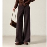 2025新款毛呢羊毛阔腿裤 券后59.9元包邮