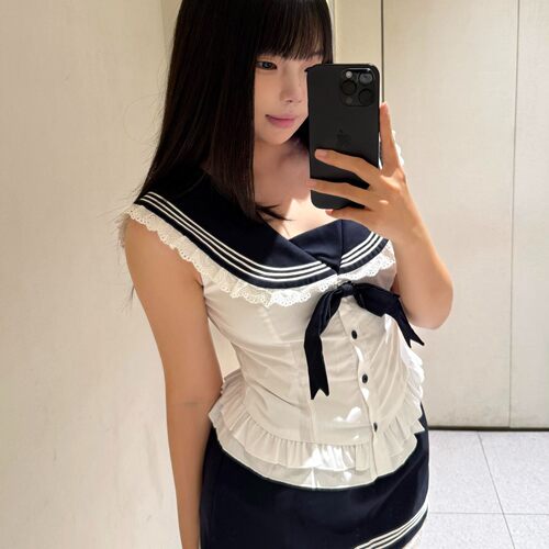 性感学院风jk制服甜美蝴