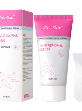 跨境专供CosSkin脱毛膏 清洁温和细腻不刺激外贸Depilatory cream
