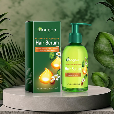跨境专供爆款Hoegoa护发茶树精油 强韧发质改善毛躁顺滑Hair Oil