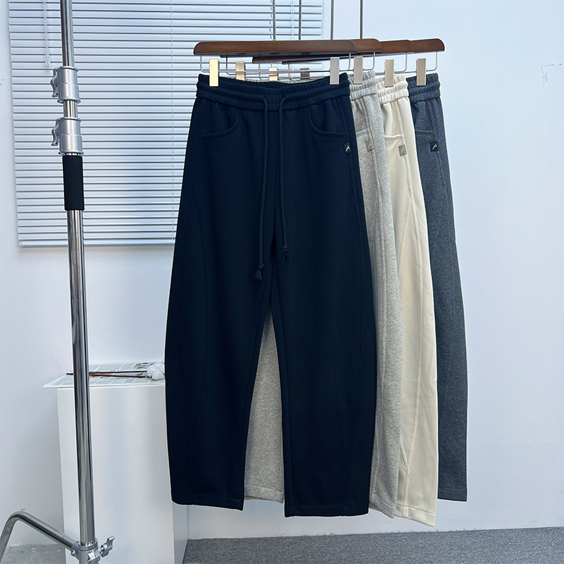 2025秋冬美式直筒宽松显瘦卫裤男