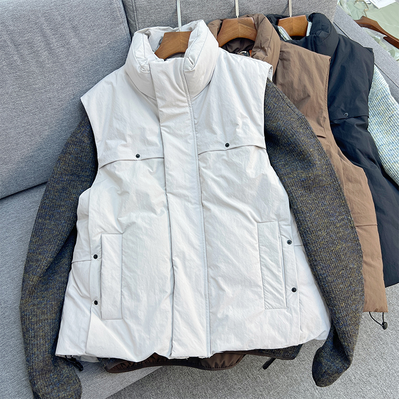 2025冬季新款专柜品质羽绒马甲男