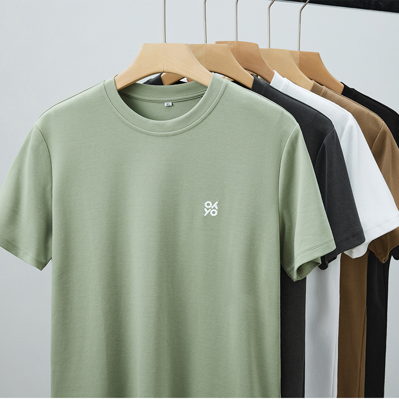 秋冬舒绒棉软膜磨毛加厚短袖T恤