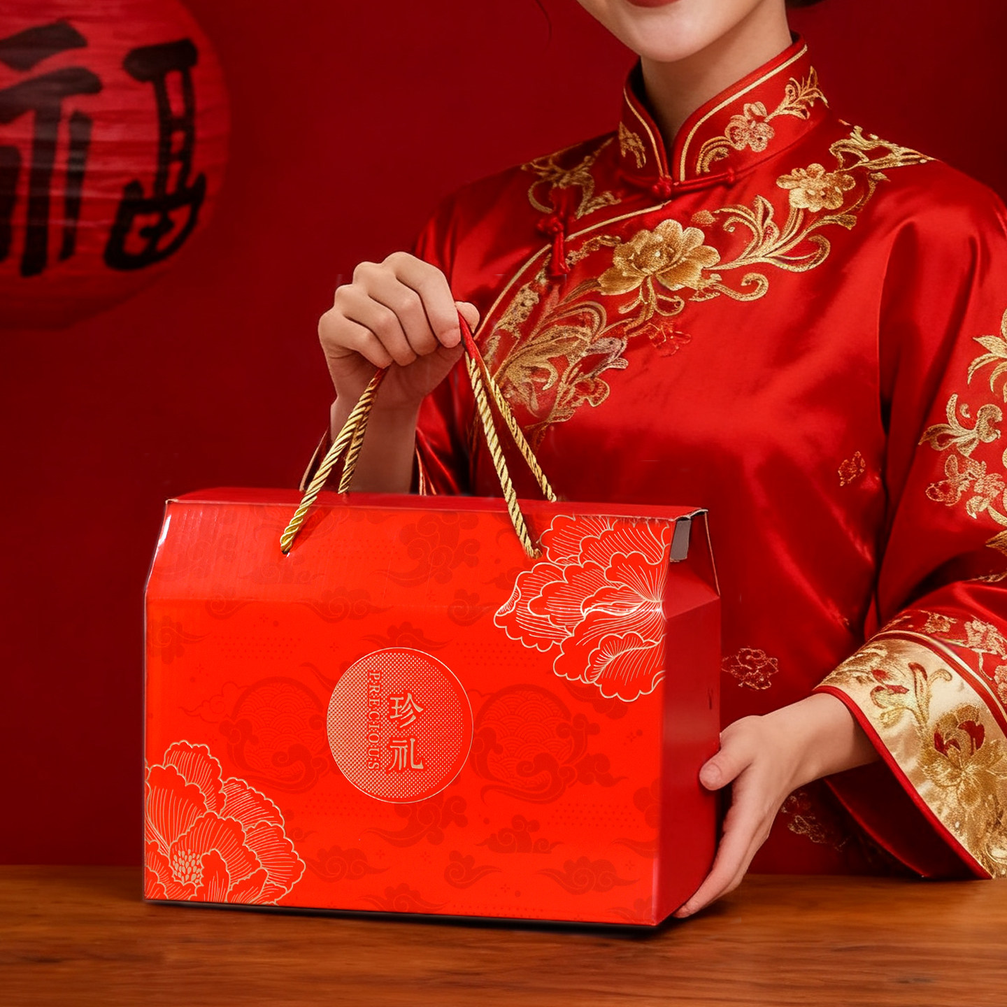 2026新年春节年货包装礼品盒空盒干果零食土特产通用纸箱手提盒,包装,年货礼品包装,淘宝优惠券,粉丝福利购,淘宝优惠卷