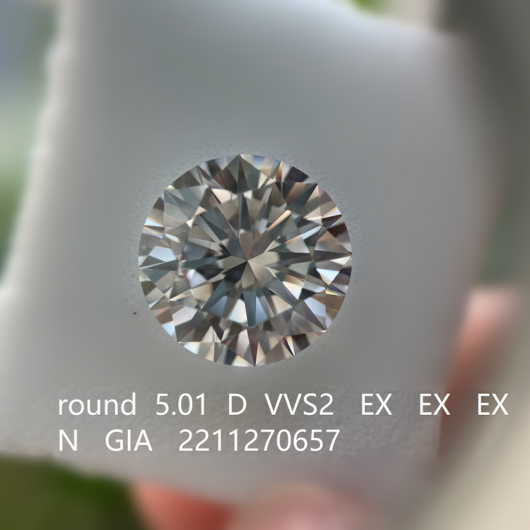 GIA 5克拉圆形钻石 深圳现货 结婚钻戒定制 裸钻石定制在类目 珠宝/钻石/翡翠/黄金, 钻石首饰（新）, 裸钻中 - 来自Buy2taobao.com提供专业的淘宝代购服务