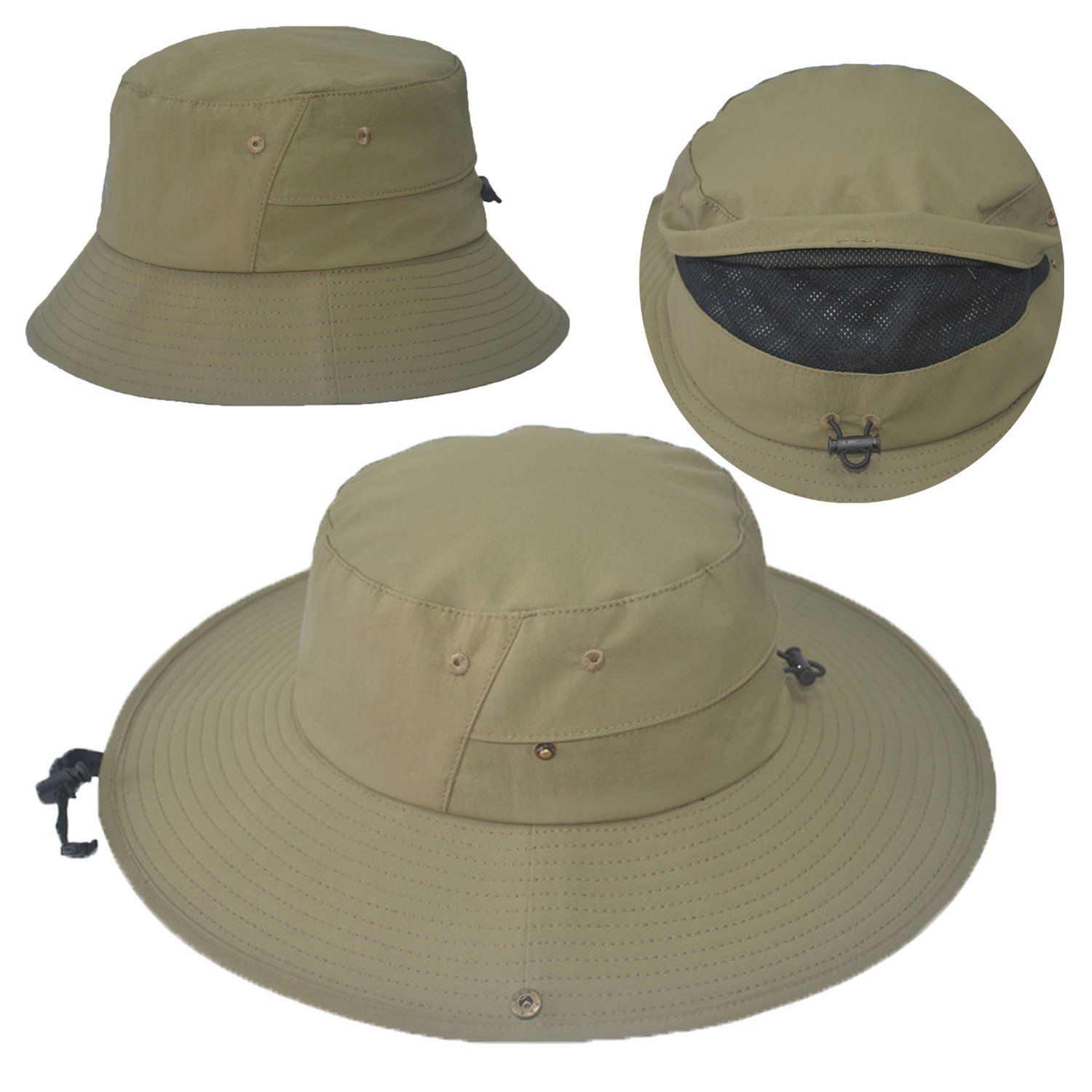 遮阳帽子骑行透气速干防泼水塔仕隆户外折叠大檐钩鱼品牌男女同款