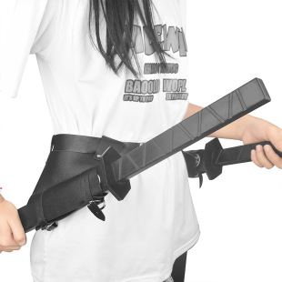 佩刀腰带 cosplay鬼灭索隆木刀PU塑料刀配饰腰带挂腰服饰搭配道具