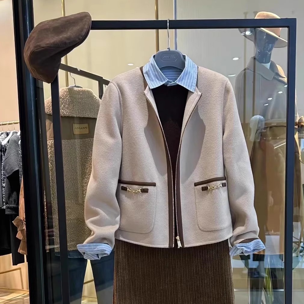 阿玛施2025年秋冬新款小香风外套
