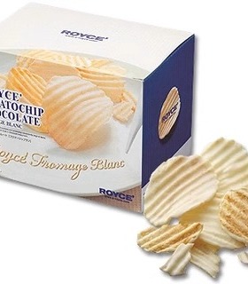 蔡文静推荐 日本进口北海道ROYCE生巧克力薯片原味 白巧芝士