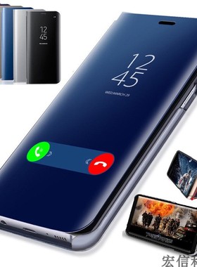 适用小米poco x7pro手机壳POCO X7 X6 X5RO透视Poco F6 f5Pro翻盖pococ65 c55 m6pro折叠mi14t/13T镜面12tpro